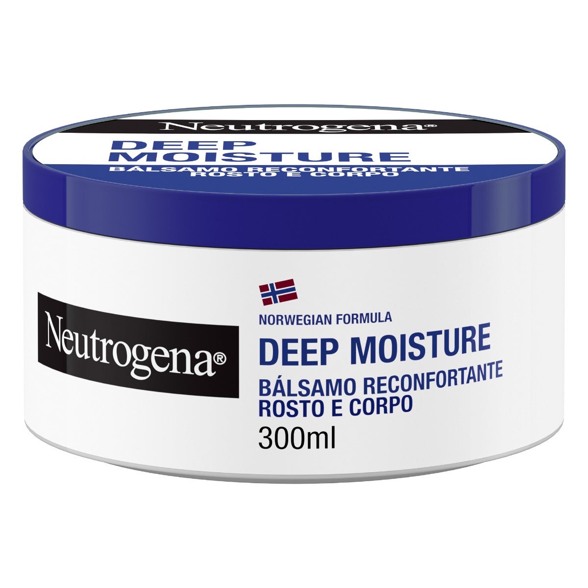 Neutrogena Bálsamo Comfort Hidratación Intensa para Piel Seca, Crema Facial y Crema Corporal 300 ml