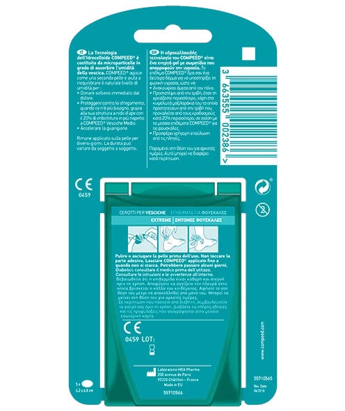 Compeed Parches para ampollas Extreme 5 unidades