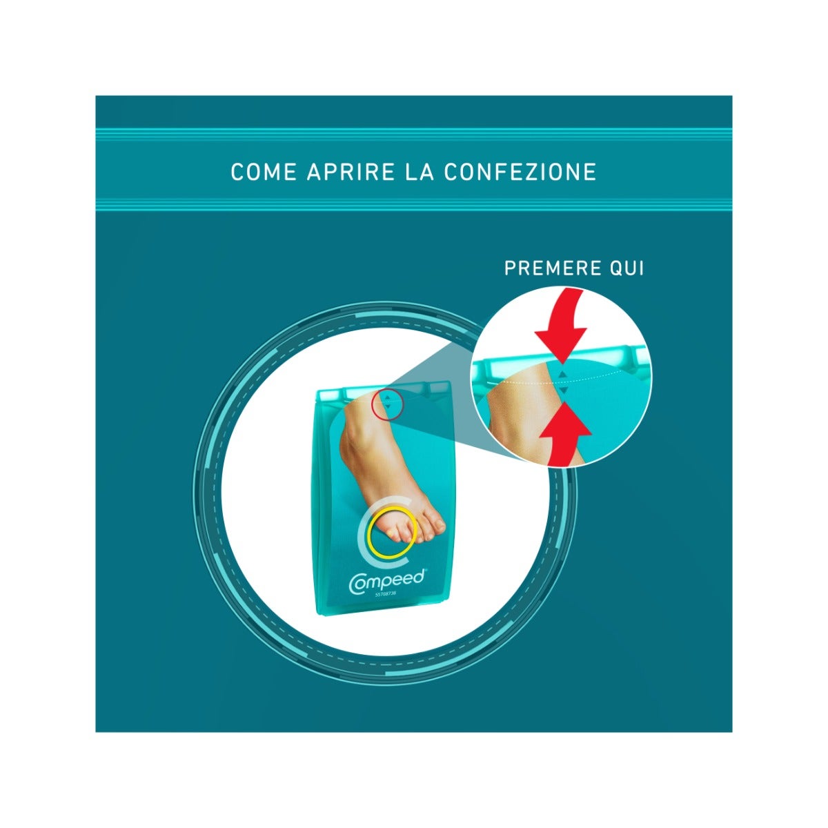 Compeed Cerotti Per Calli Medio 10 Pezzi