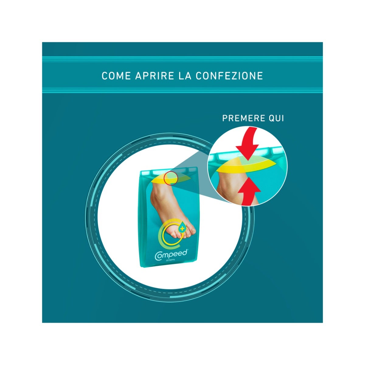 Compeed Parches Hidratantes para Callos, 6 unidades