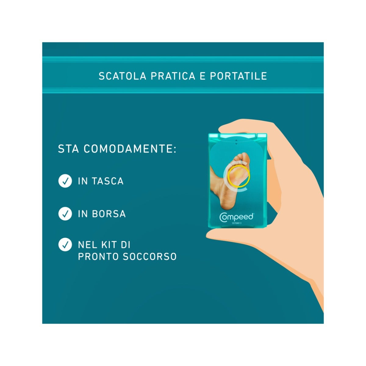 Compeed Parches para Callos Medianos 6 unidades