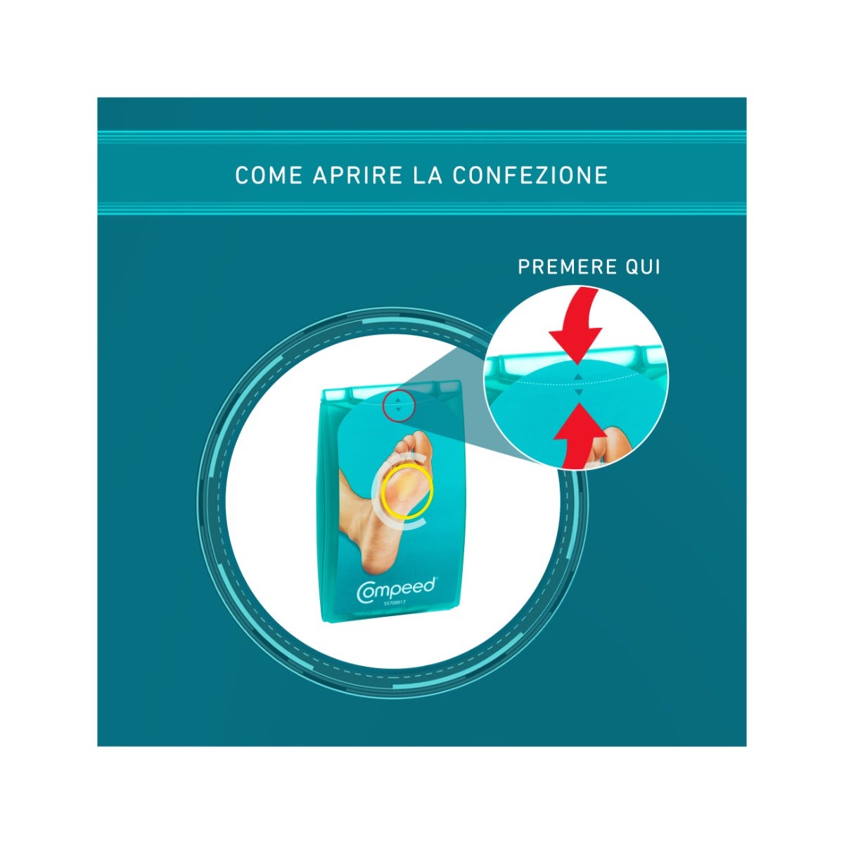 Compeed Parches para Callos Medianos 6 unidades