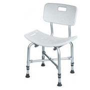 Silla de ducha con respaldo para personas con sobrepeso HD Mopedia