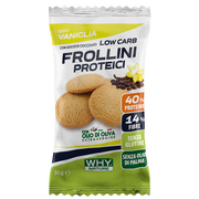 Why Nature Galletas proteicas de vainilla con trocitos de chocolate 30 g