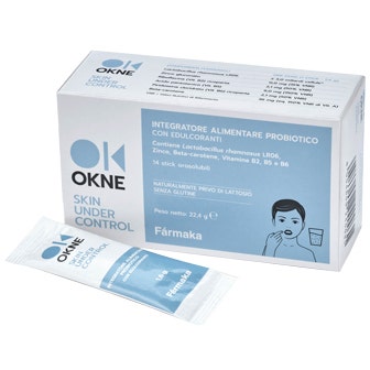 Okne Suplemento probiótico para piel acneica 14 barritas bucodispersables