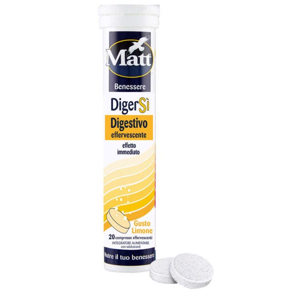 Matt Digersi 20 comprimidos efervescentes