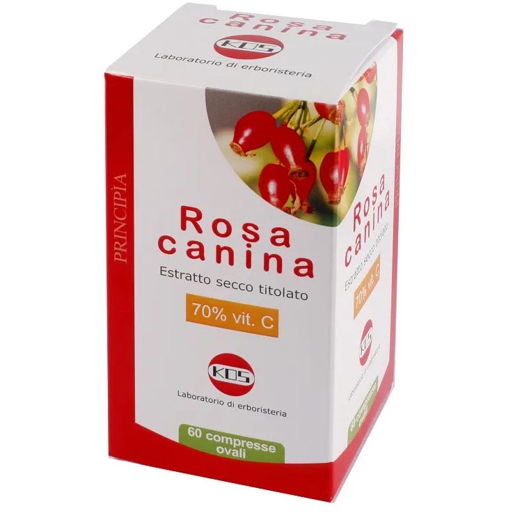 Kos Rosa Canina 70 % Vitamina C 60 comprimidos