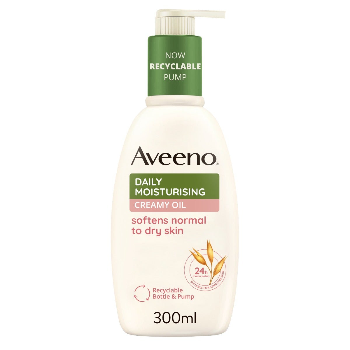 Aveeno Daily Moisturising Crema Hidratante con Aceite 300 ml