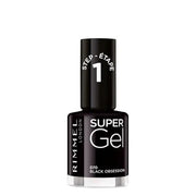Rimmel Smalto Unghie Super Gel Colore 070 Black Obsession 12ml