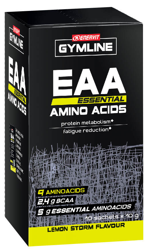 Enervit Gymline EAA Aminoácidos esenciales Limón 10 sobres