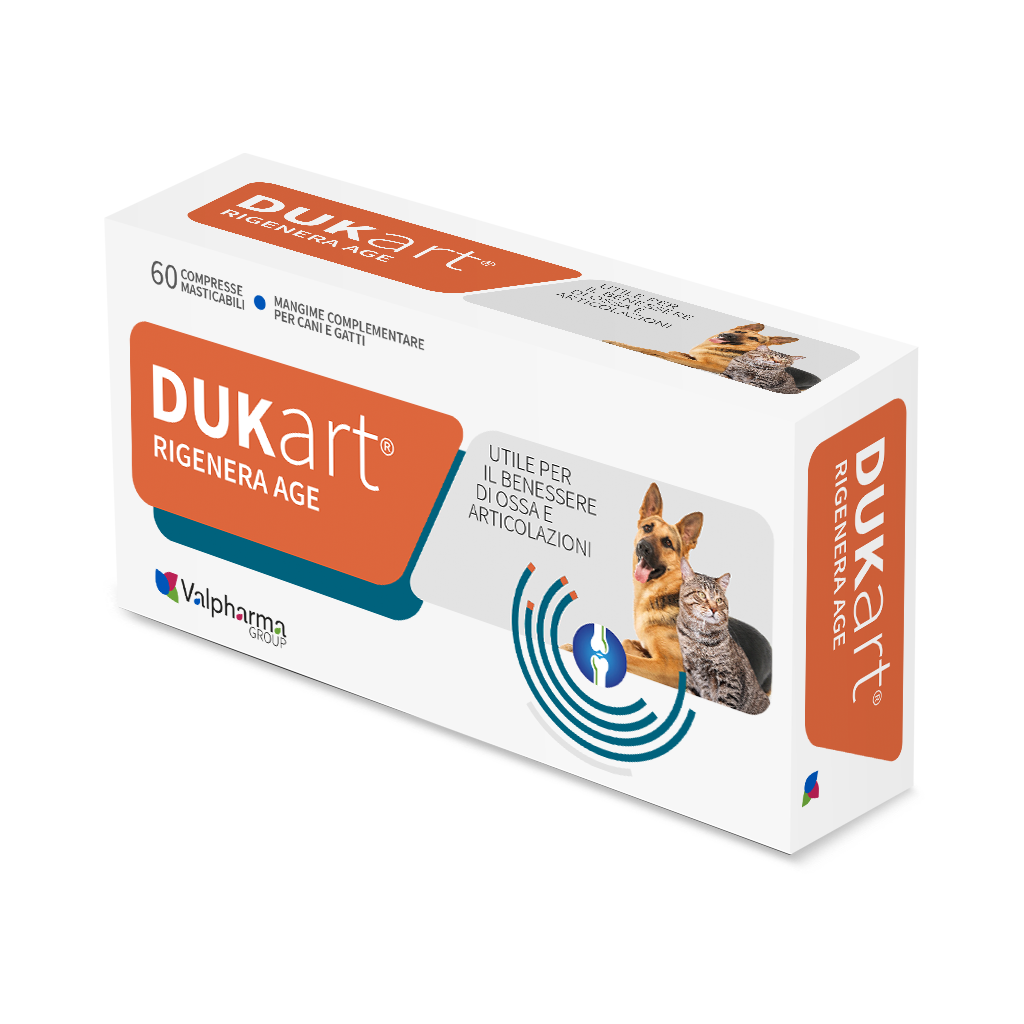 Dukart Rigenera Age 60 comprimidos masticables para perros/gatos
