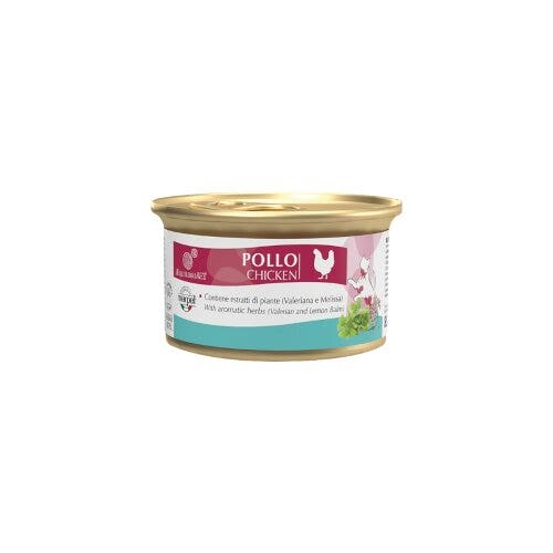 Marpet Aequilibriavet Pollo Comida húmeda para gatos adultos Lata de 85 g