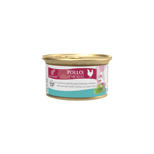 Marpet Aequilibriavet Pollo Comida húmeda para gatos adultos Lata de 85 g