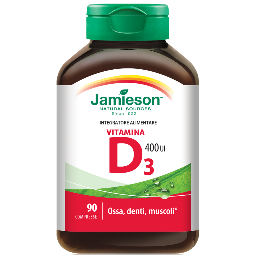 Jamieson Vitamina D 400 90 comprimidos