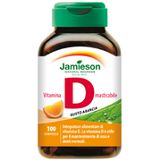 Jamieson Vitamina D Masticable Naranja 100 Comprimidos