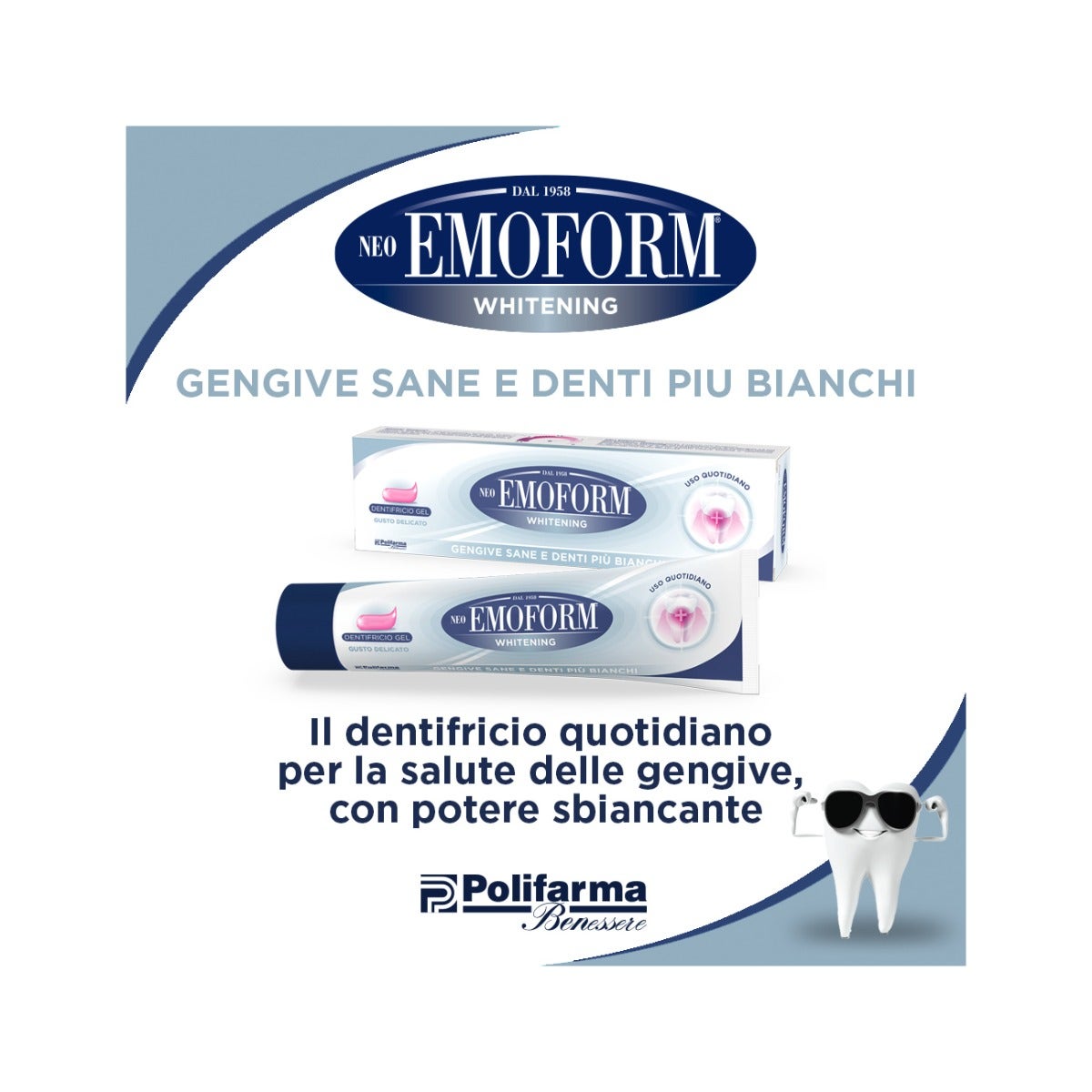 Neo Emoform Whitening: pasta dentífrica blanqueadora 100 ml