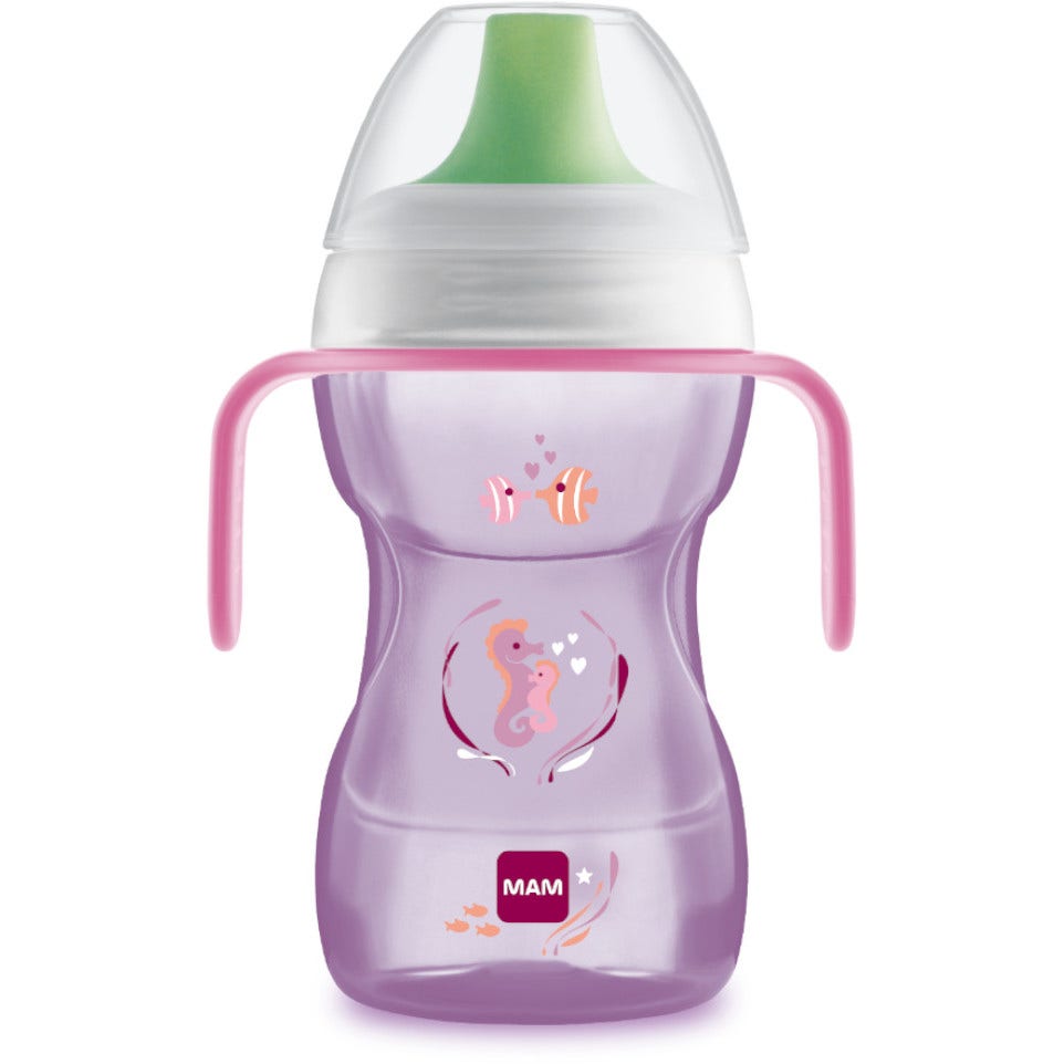 Mam Taza Fun To Drink para niñas a partir de 8 meses 270 ml