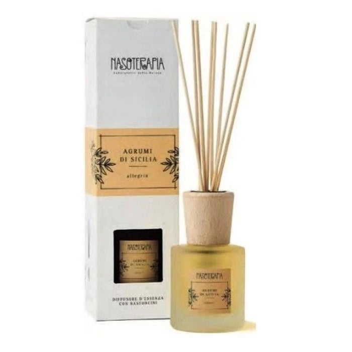 Nasoterapia Difusor de varitas de cítricos de Sicilia 100 ml