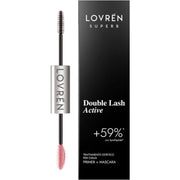 Lovren Superb Double Lash Active Tratamiento Primer 4,5 ml + Máscara de pestañas 5 ml