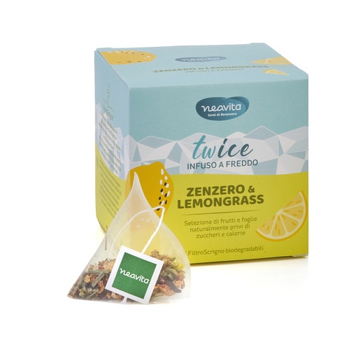 Neavita Infusión Twice Jengibre y Limoncillo 15 Filtros en caja