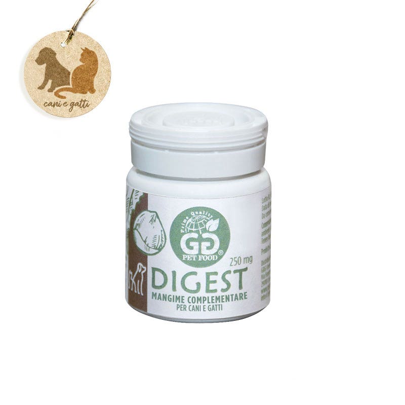 G&G Pet Food Digest Mangime Complementare Per Cani E Gatti 250mg