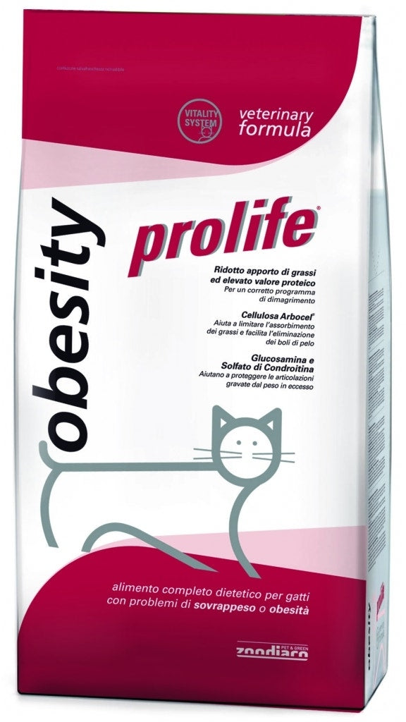 Prolife Veterinary Obesity Pienso seco para gatos, bolsa de 1,5 kg