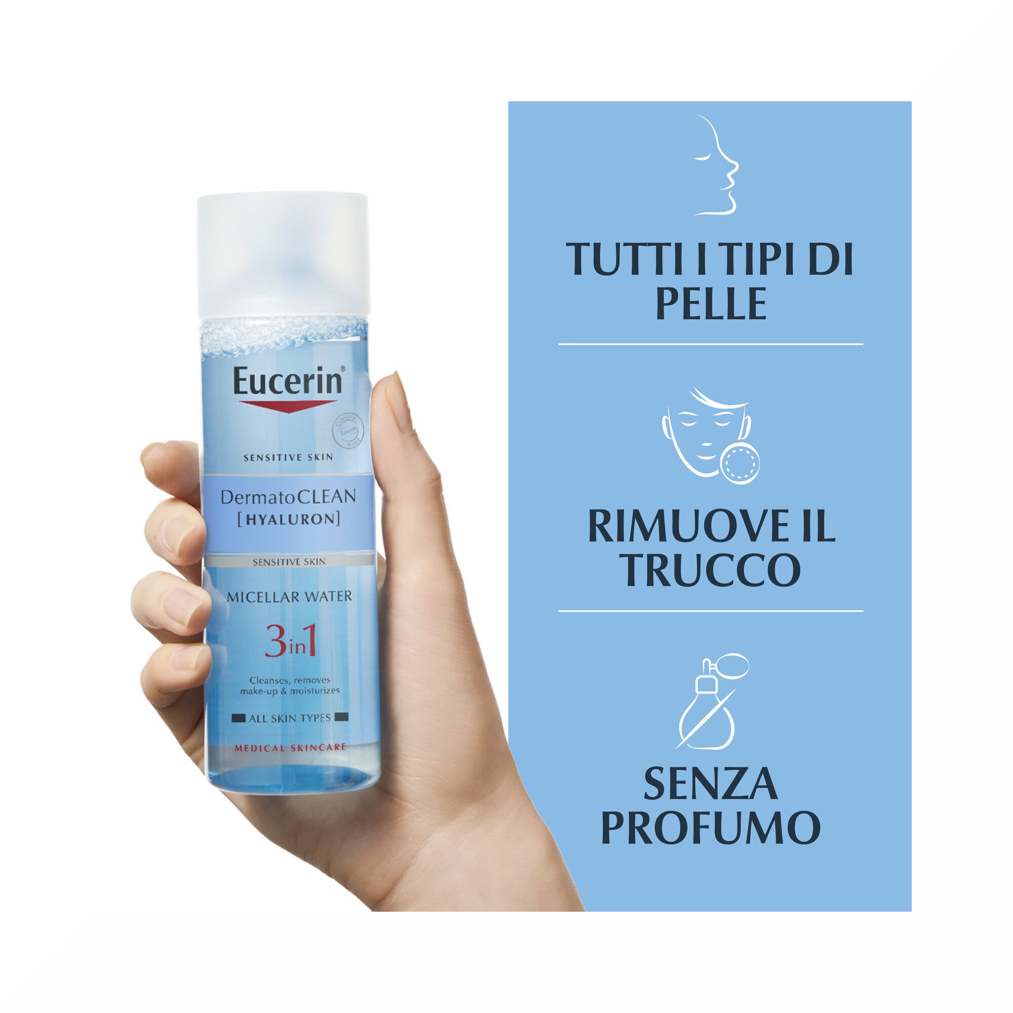 Eucerin Dermatoclean Agua Micelar 200 ml