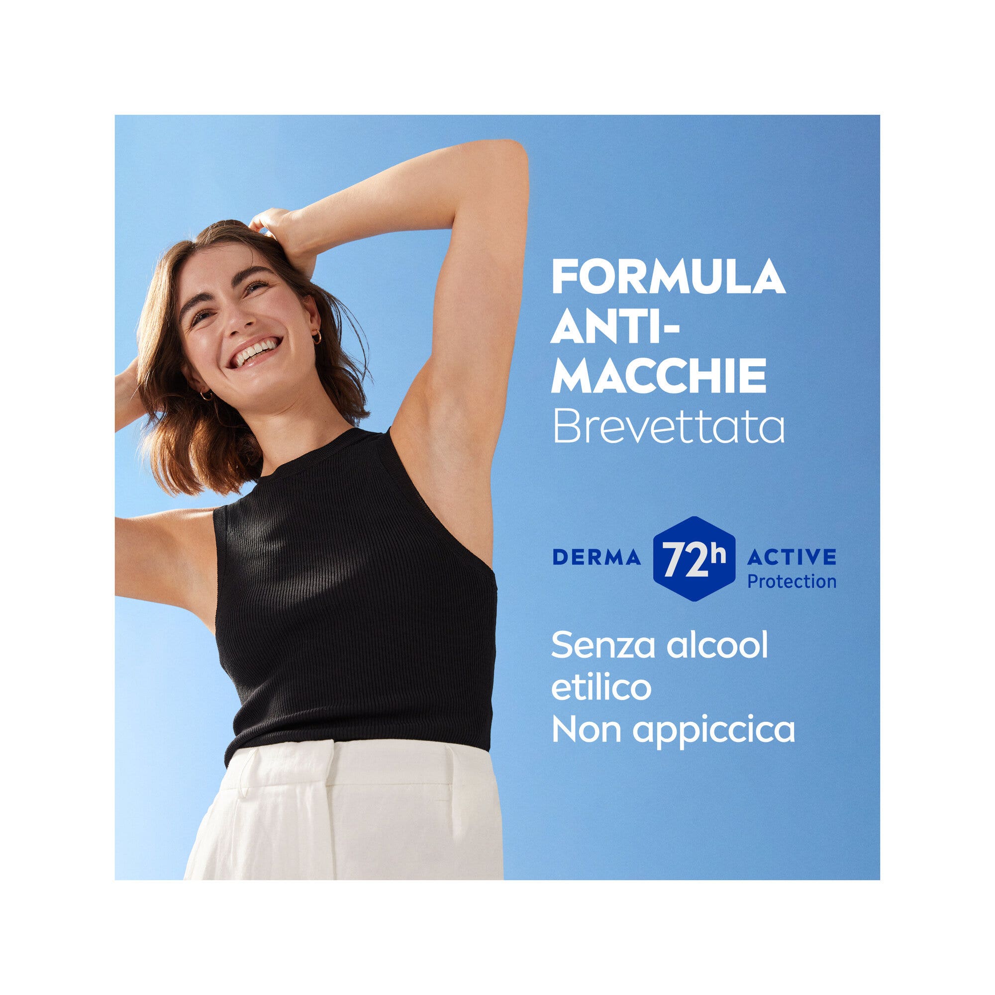 Nivea Black & White Invisible Ultimate Impact Roll-on Deodorante Antitraspirante 50ml