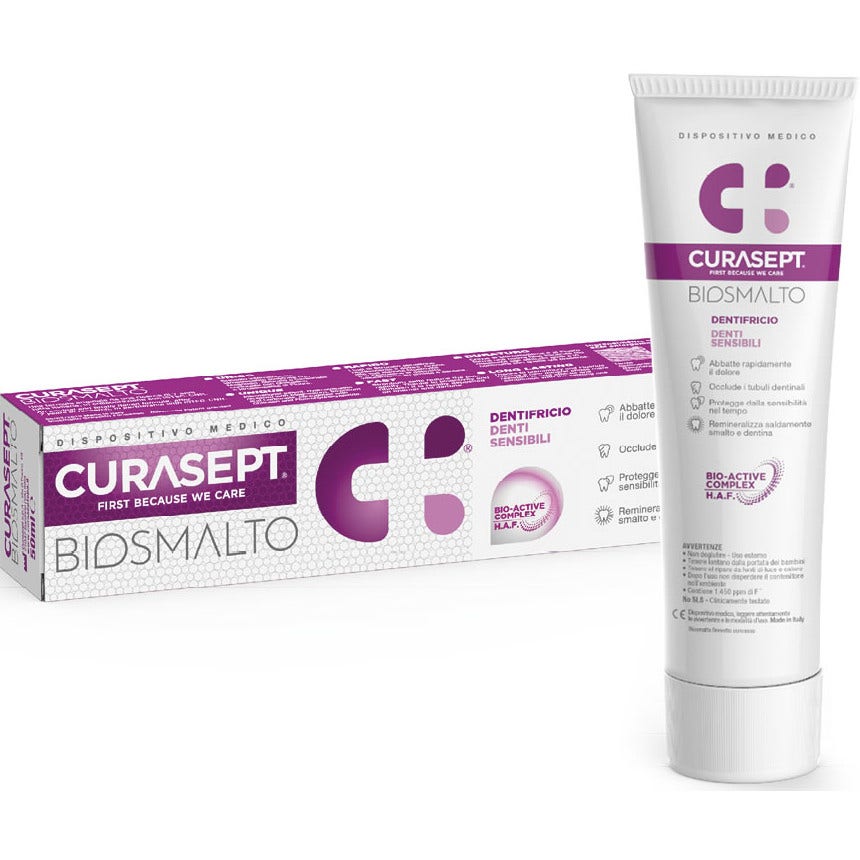 Curasept Biosmalto Dentifricio per Denti Sensibili 75ml