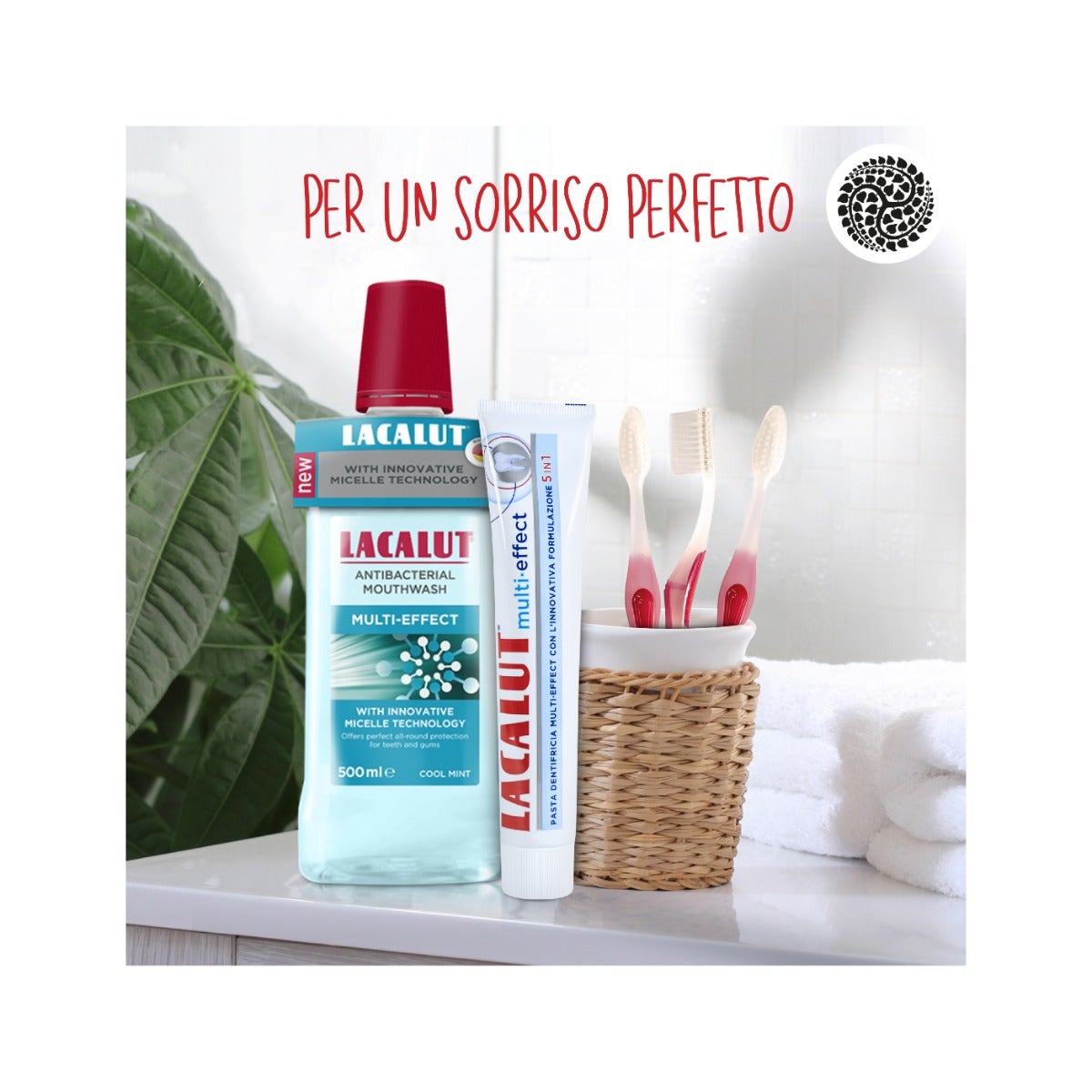Lacalut Collutorio Micellare Multi-Effect 500ml