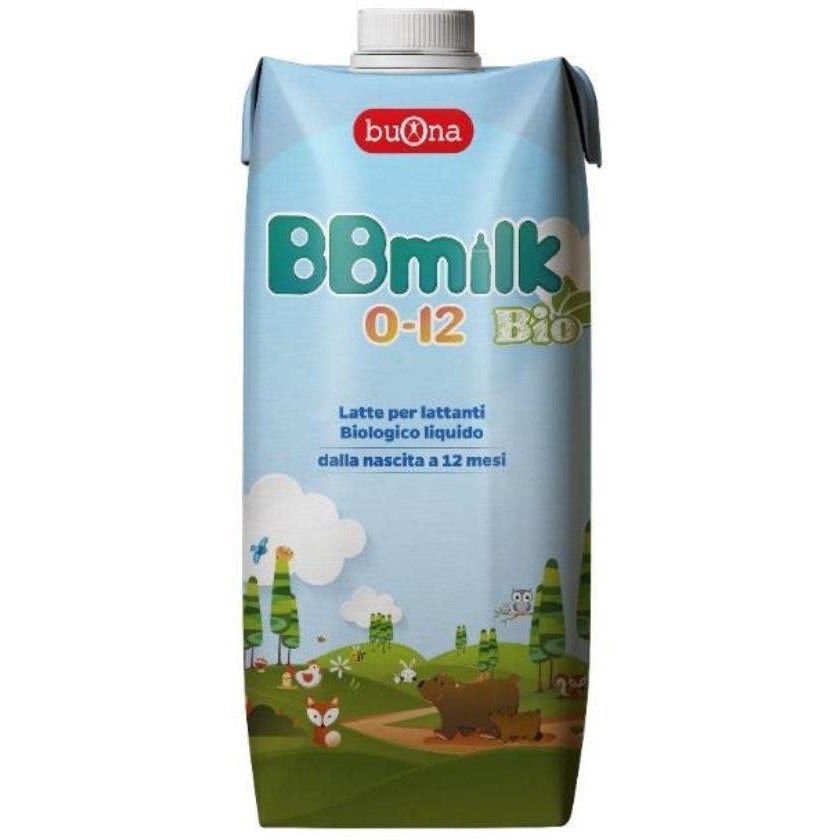 BBmilk 0-12 meses, leche líquida ecológica para lactantes, 500 ml