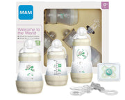 Mam Set de regalo para recién nacidos neutro: 2 biberones Easy Start de 160 ml + 1 biberón Easy Start Anti-Colic de 260 ml + 1 chupete + 1 clip