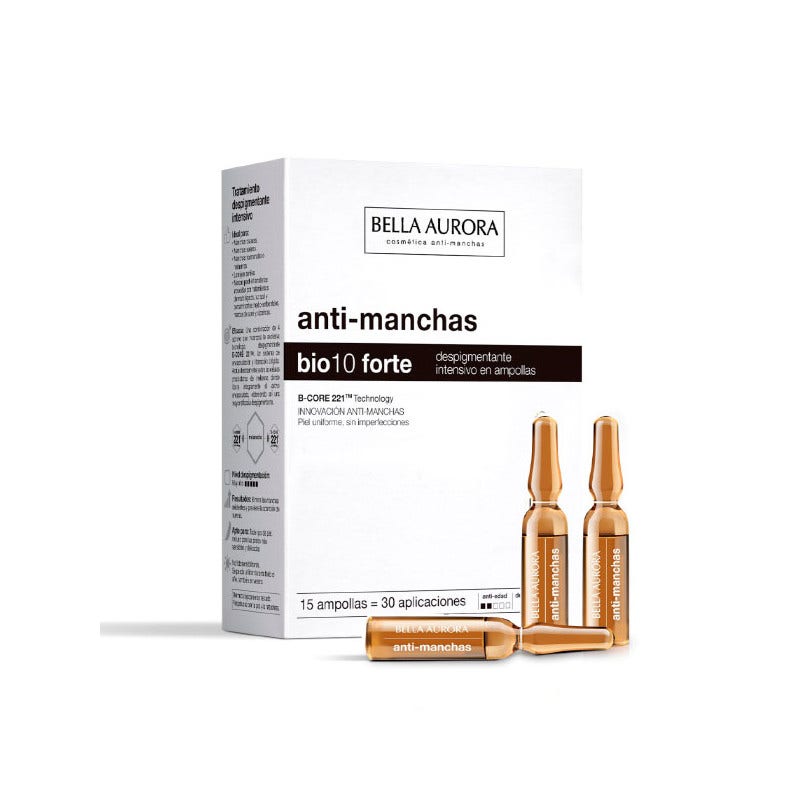 Bella Aurora Bio10 Forte Trattamento Anti-Macchie Intensivo 15 Fiale