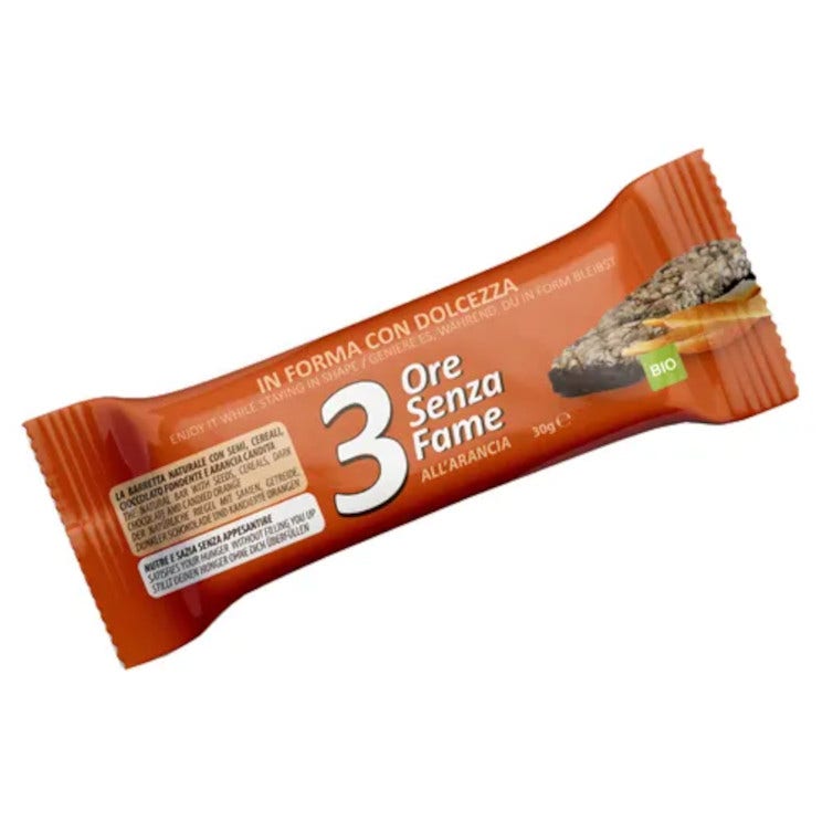 Rilevo Barretta Bio 3 Ore Senza Fame Arancia 30g