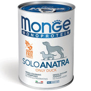 Monge Monoprotein Solo Pato Comida húmeda para perros adultos 400 g