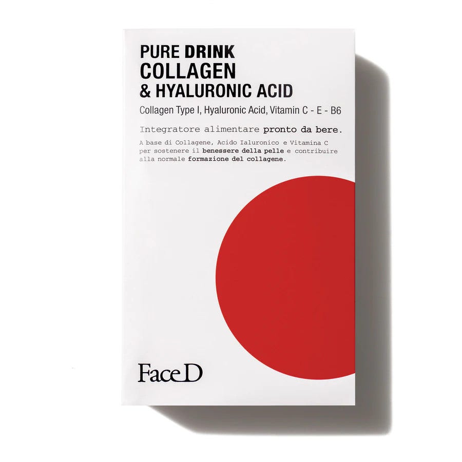 Face D Pure Drink Integratore Collagene E Acido Ialuronico 30 Stick