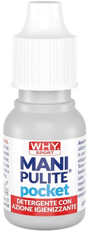 Why Sport Gel Igienizzante Mani pulite Pocket 25ml