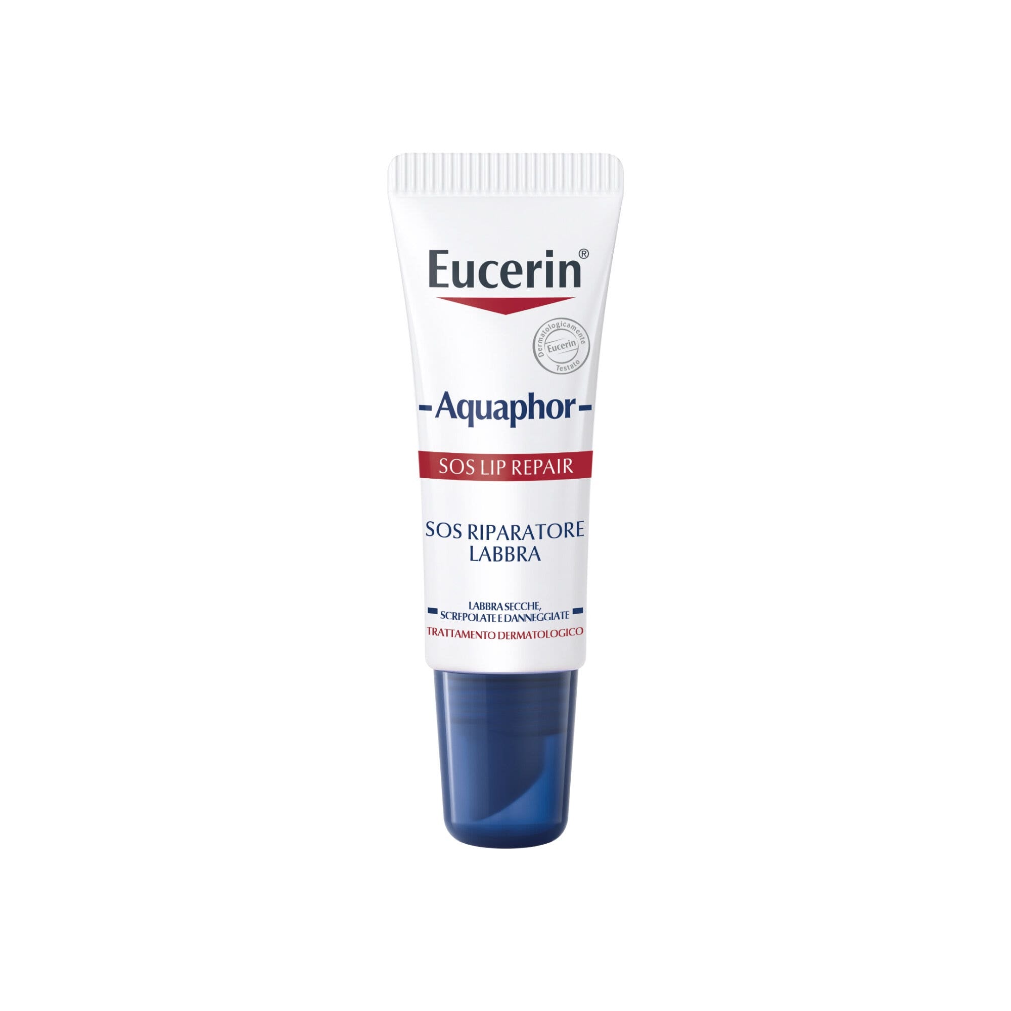 Eucerin Aquaphor SOS Reparador de Labios, bálsamo labial, 10 ml