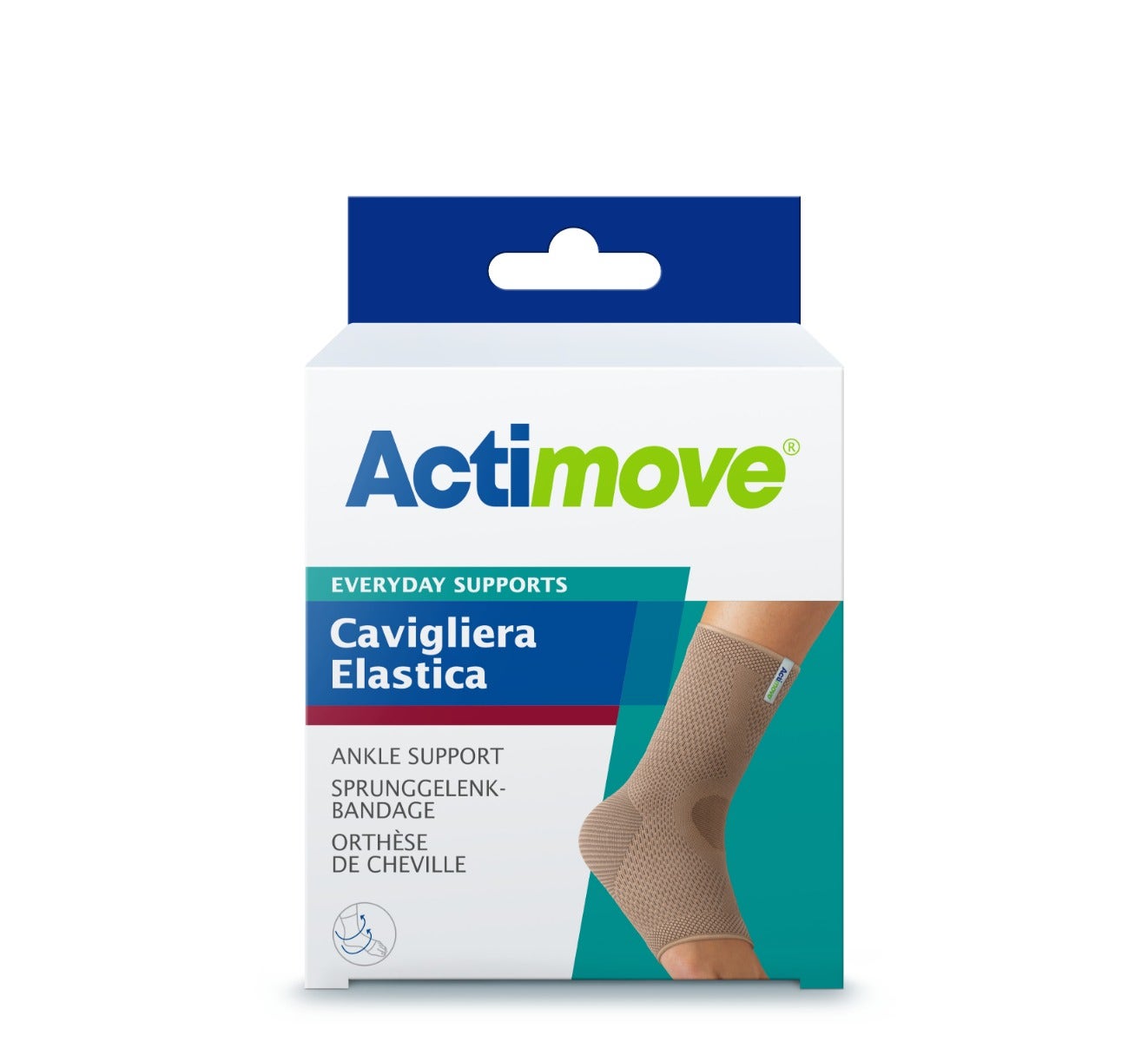 Actimove Everyday Cavigliera Elastica Taglia L 1 Pezzo