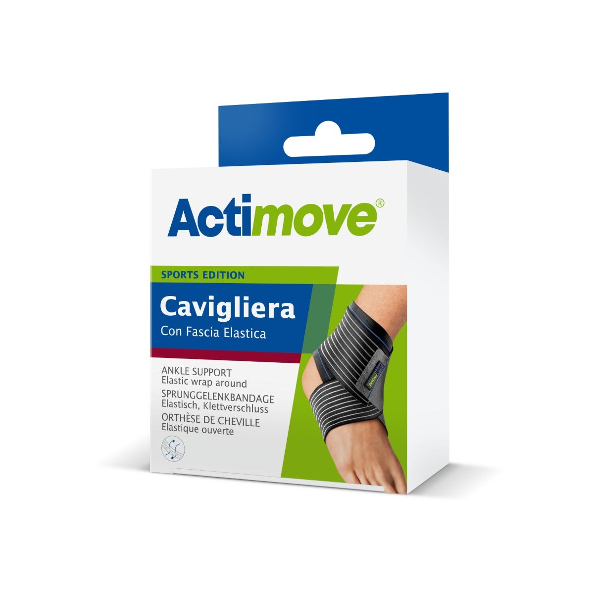Actimove Sport Cavigliera Elastica Taglia L