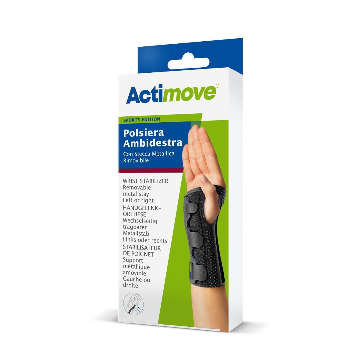 Actimove Sport Polsiera Steccata Taglia S