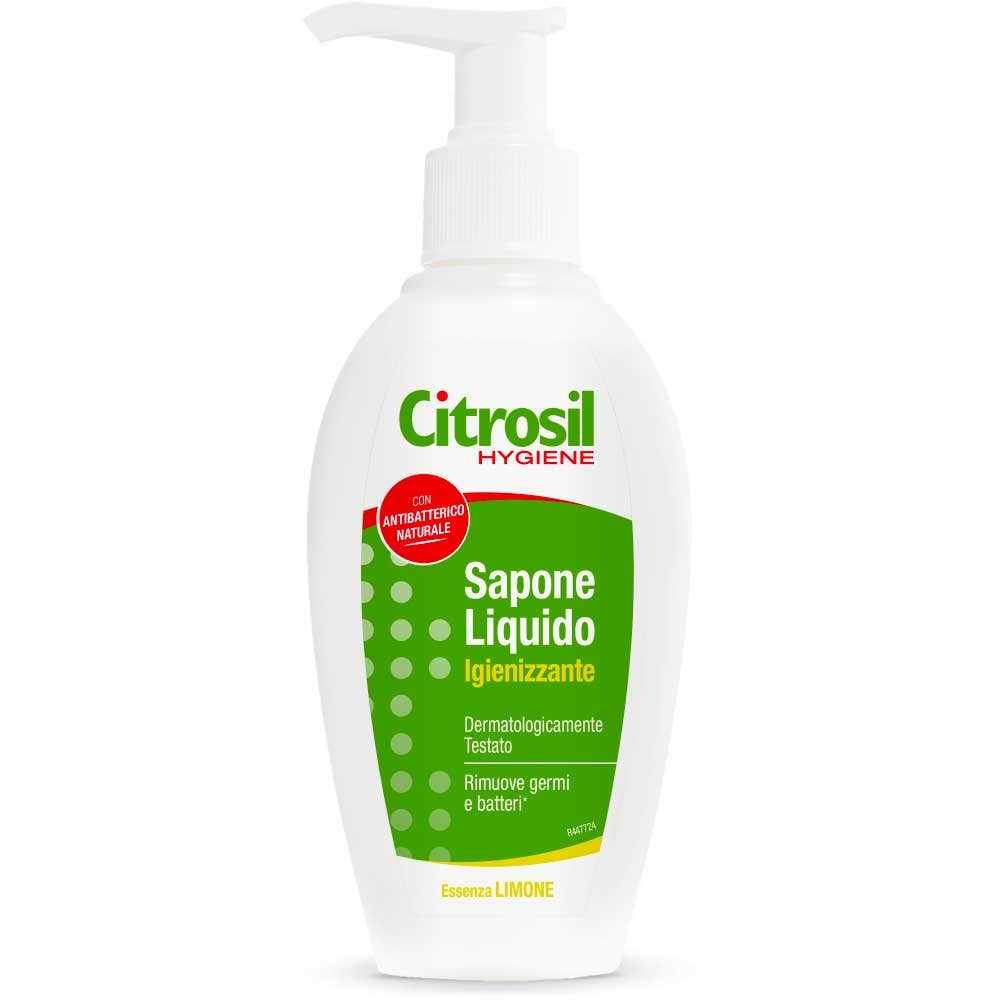 Citrosil Hygiene Jabón líquido higienizante antibacteriano con aroma a limón 250 ml