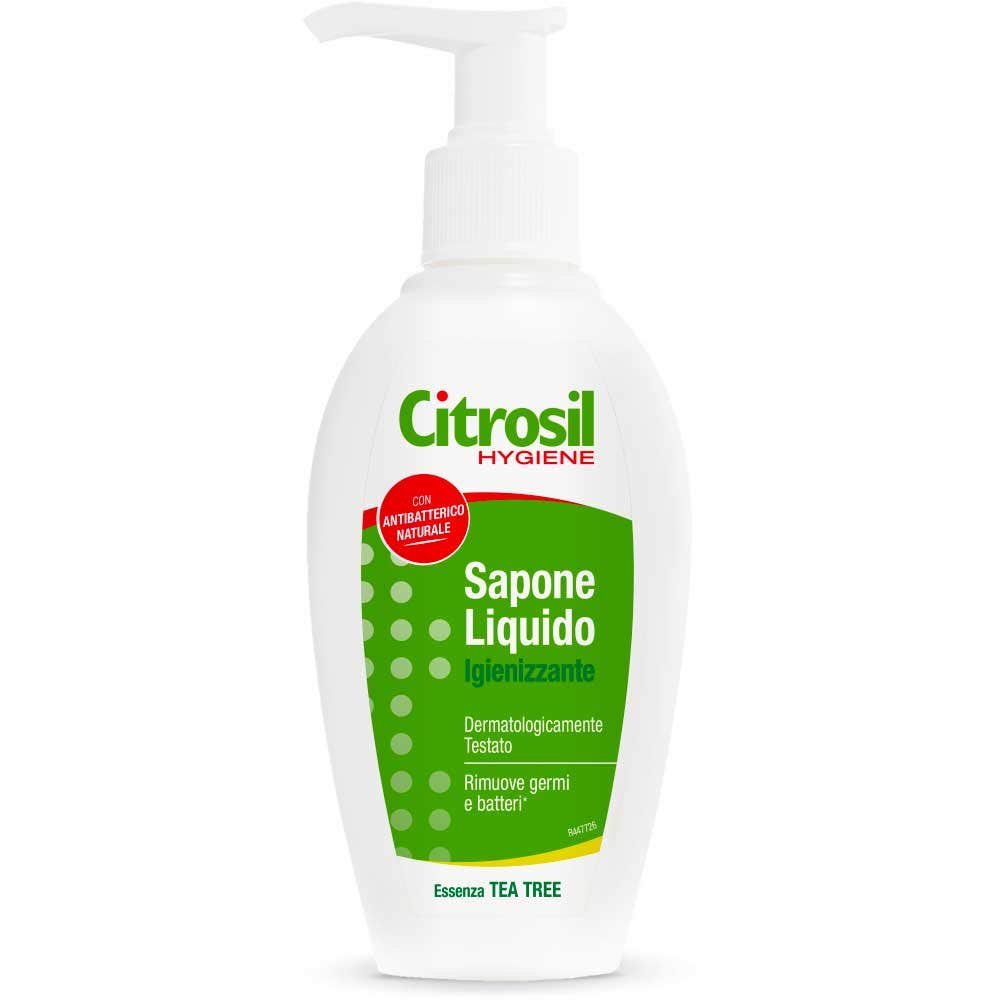 Citrosil Hygiene Jabón líquido higienizante antibacteriano con árbol del té 250 ml