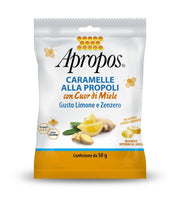 Apropos Caramelos Duros de Limón y Jengibre Cuor Di Miele 50 g