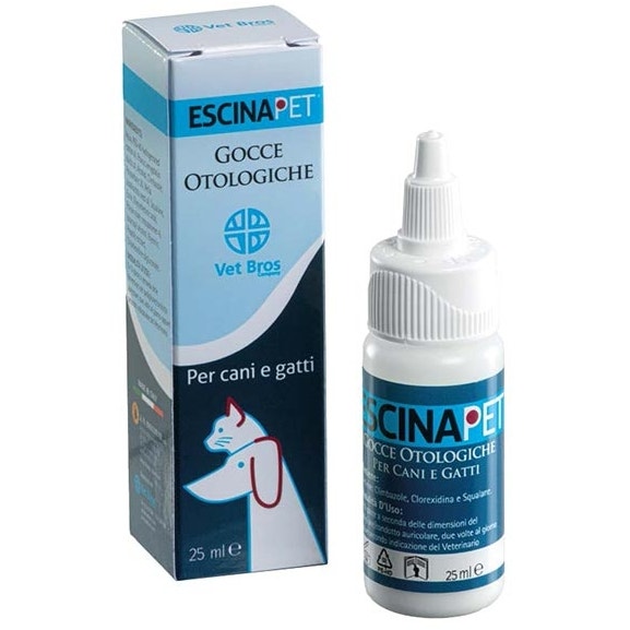 Escinapet Gocce Otologiche Cani/Gatti 25ml