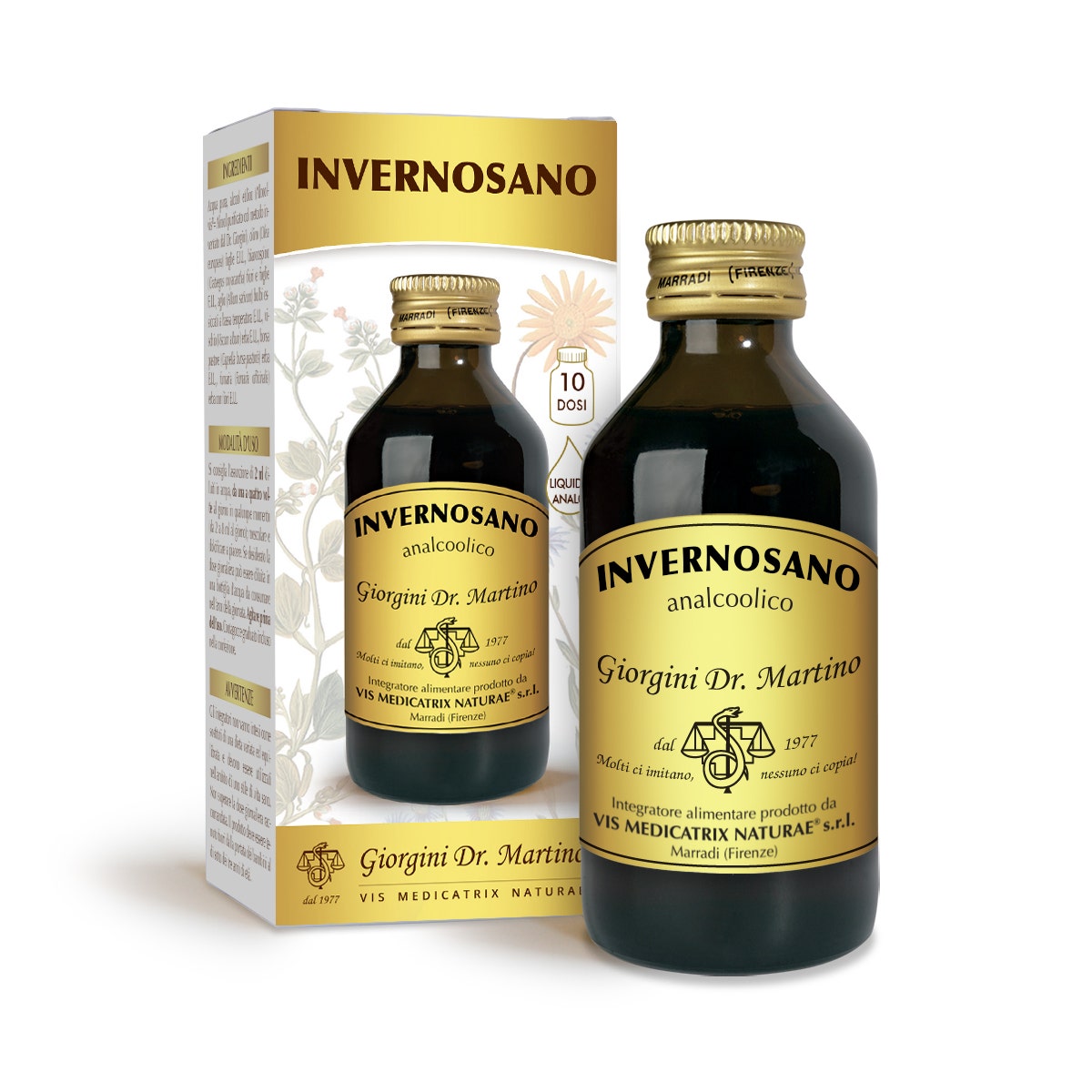 Dr. Giorgini Invernosano, líquido sin alcohol, 100 ml