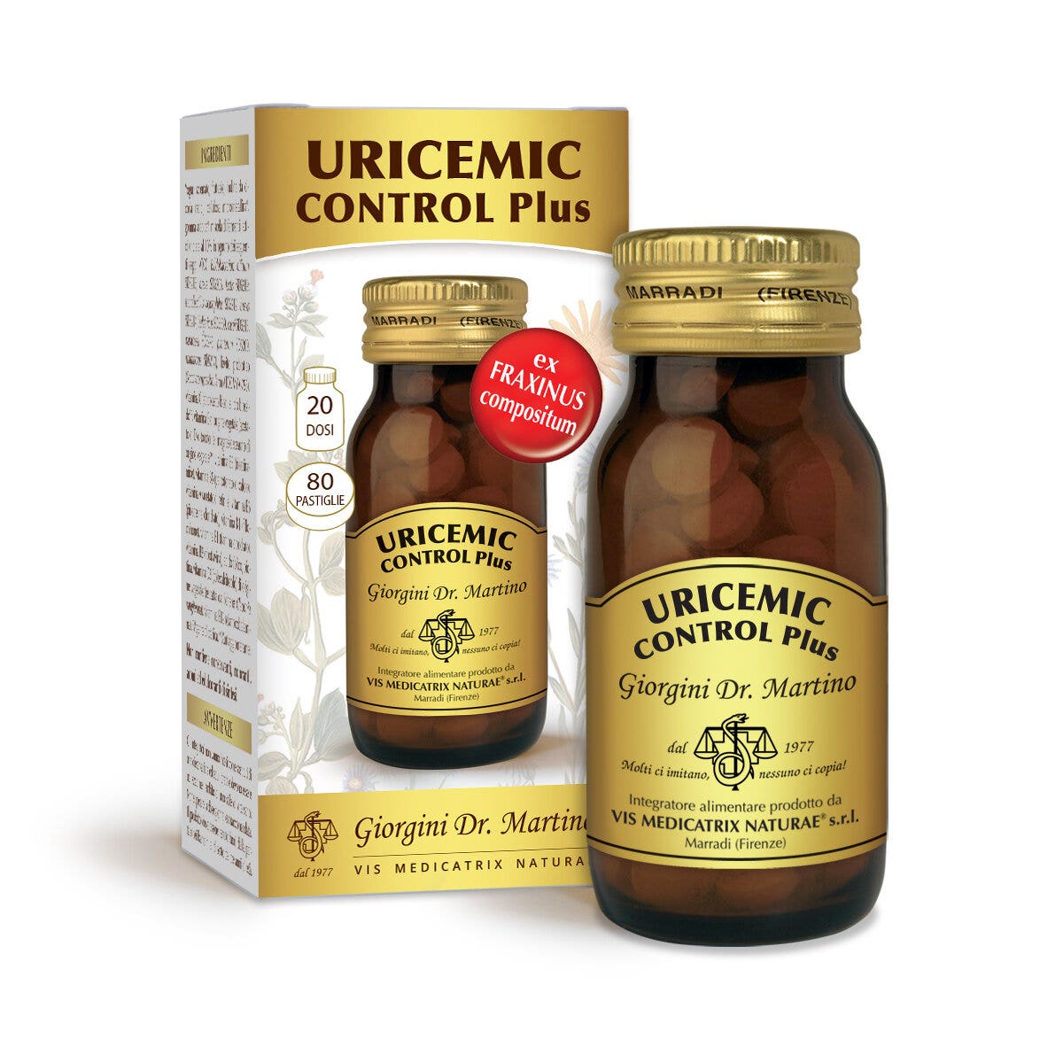 Dr. Giorgini Uricemic Control Plus 80 comprimidos