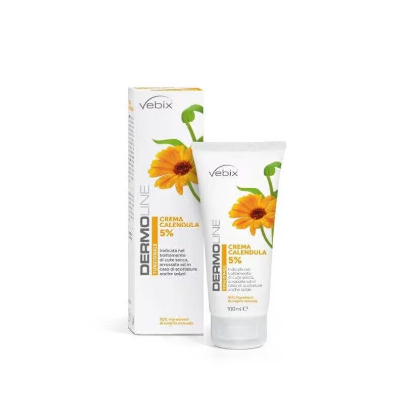 Vebix Dermoline Crema de Caléndula 5 % 100 ml