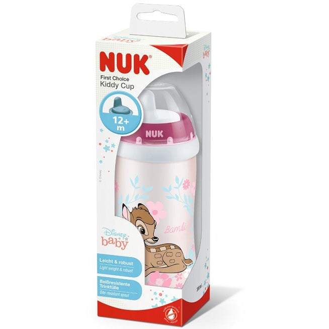 Nuk Tazza Kiddy Cup Bambi Con Beccuccio 1 Pezzo 12 Mesi+