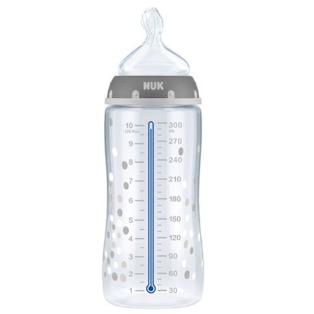 Nuk First Choice Biberon Con Temperature Control Tettarella Silicone 0-6 Mesi 1 Pezzo